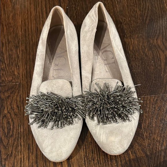 Agl Shoes - AGL Gray Suede Beaded Tassel Loafer Flats
Attilio Giusti Leombruni size 7.5